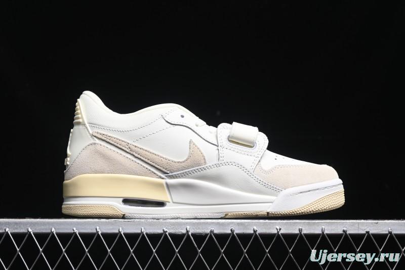 Nike Air Jordan Legacy 312 Low Sneakers with Velcro Strap and Triple Fusion Design - FQ7827-102