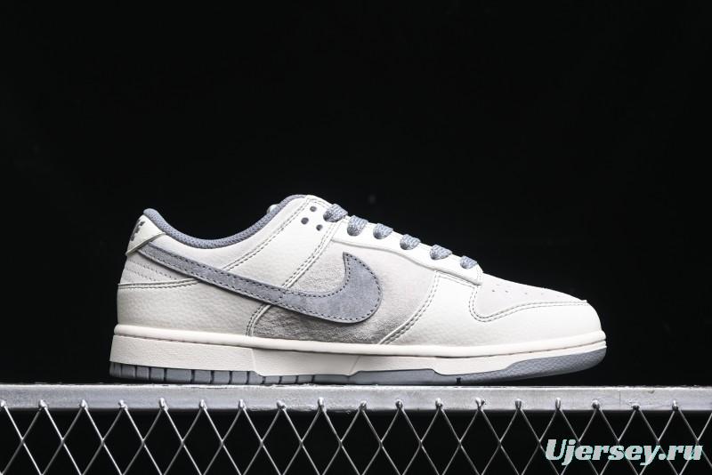Nike SB Dunk Low UN Collaboration - Beige Grey Line Grey Sole Anniversary High-End Custom Low-Top Casual Skate Shoes - BB7518-003