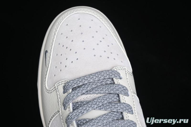 Nike SB Dunk Low UN Collaboration - Beige Grey Line Grey Sole Anniversary High-End Custom Low-Top Casual Skate Shoes - BB7518-003