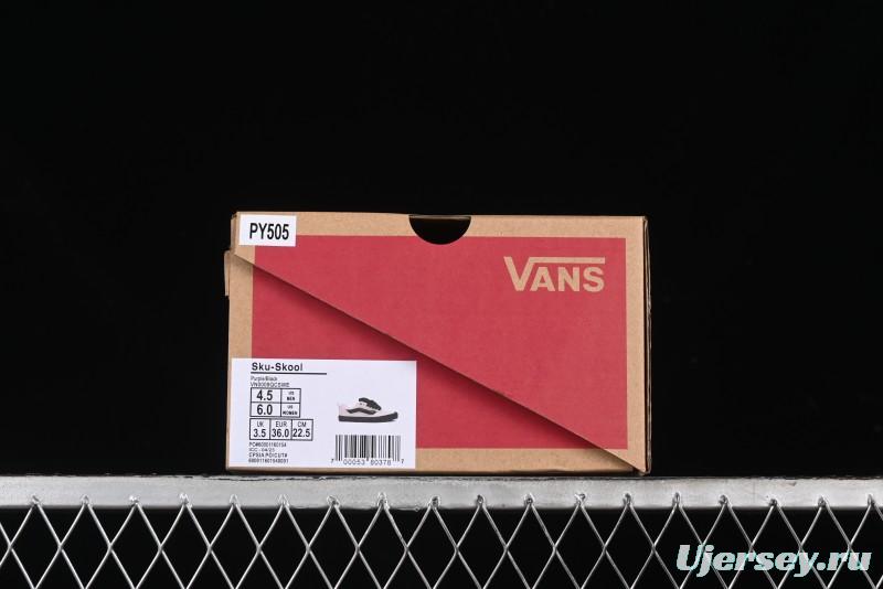 Vans Knu Skool Halloween White Black Low Top Retro Casual Vulcanized Slip On Shoes - VN0009QCSWE