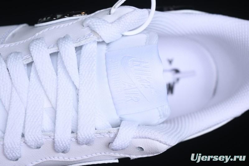 Nike Air Force 1 '07 Low Stussy Collaboration - Crystal Milk Coffee Low-Top Casual Sneakers - IF1686-101