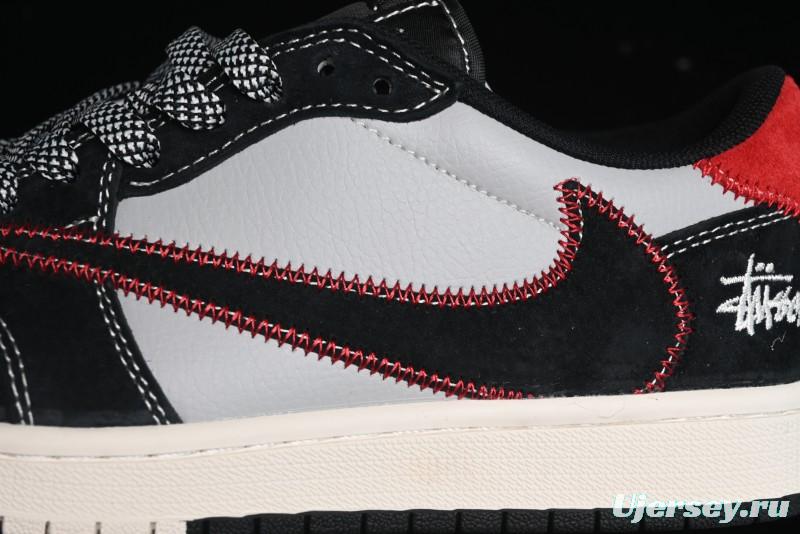 Nike Travis Scott x Fragment Design x Air Jordan 1 Low OG SP AJ1 Sneakers - SJ2068-133