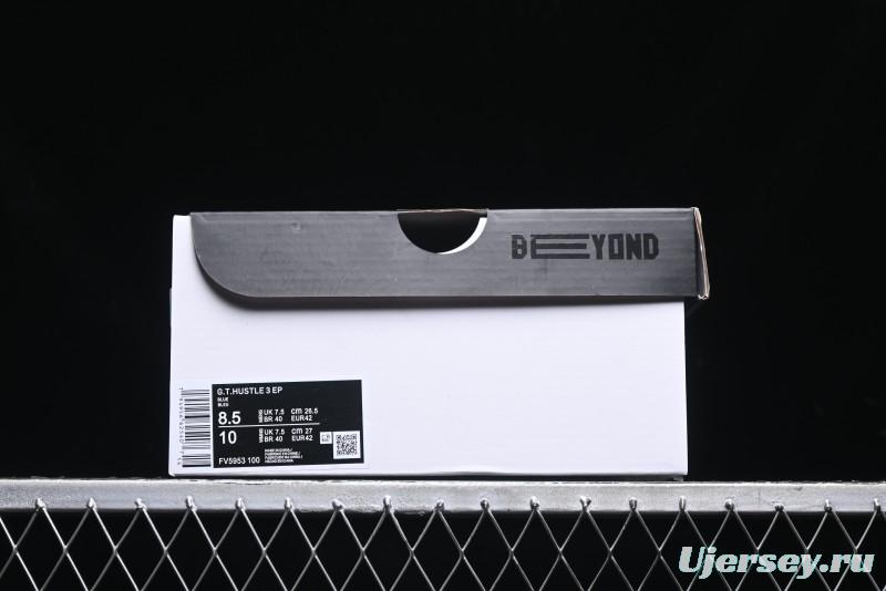 Nike Air Zoom G.T. Hustle 3 FP Basketball Shoes with Cushioning and Breathability - FV5953-100