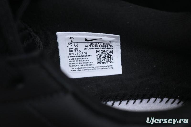 Nike Classic Cortez Leather Retro Running Shoes - FB6877-001