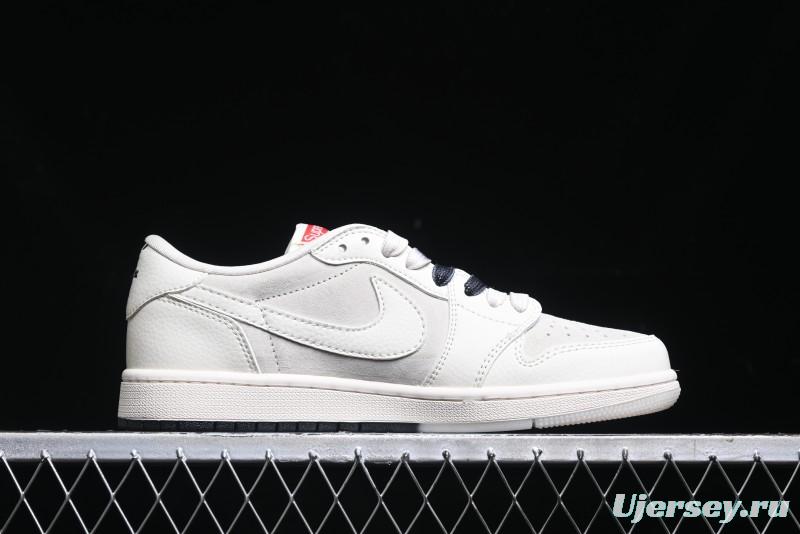 Nike Travis Scott x Fragment Design x Air Jordan 1 Low OG SP AJ1 Sneakers - BB7518-002