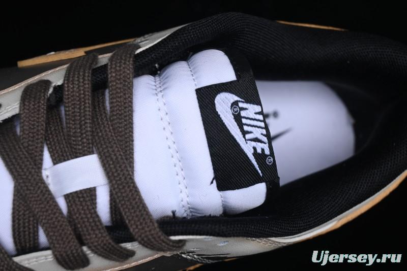 Nike Dunk Low Panda Prank Pioneer Knight Sandstorm Black Brown Low Top Casual Skate Shoes - DD1391-100