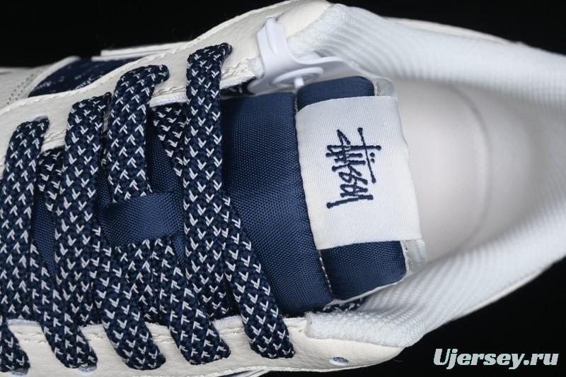 Nike Air Force 1 '07 Low Stussy Collaboration - White Black Sneakers - XZ6188-728