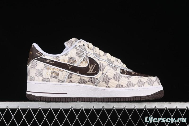 Nike Air Force 1 '07 Low Louis Vuitton Collaboration Casual Sneakers - LD4631-202