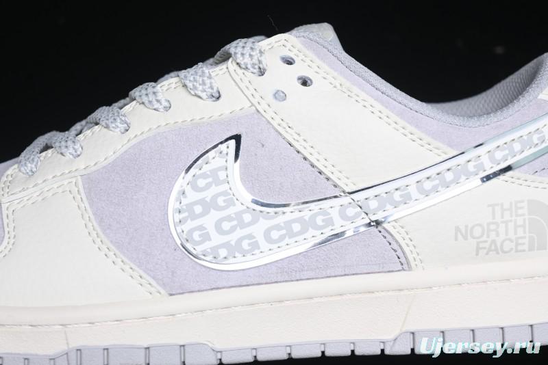 Nike SB Dunk Low The North Face Collaboration - Polar Fox Anniversary Customized Low-Top Casual Sneakers - BB7518-005