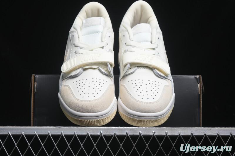 Nike Air Jordan Legacy 312 Low Sneakers with Velcro Strap and Triple Fusion Design - FQ7827-102