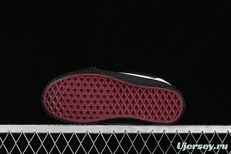 Vans Knu Skool Halloween White Black Low Top Retro Casual Vulcanized Slip On Shoes - VN0009QCSWE