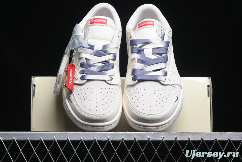 Nike Travis Scott x Fragment Design x Air Jordan 1 Low OG SP AJ1 Sup Collaboration - BB7518-001