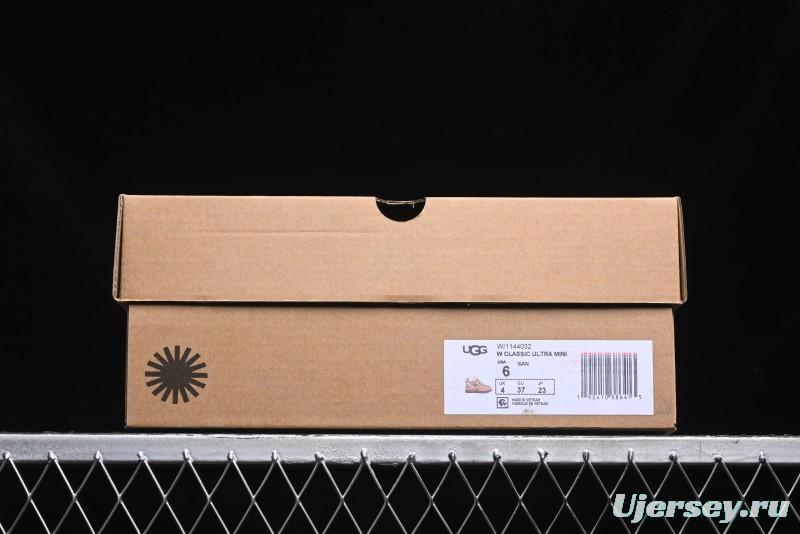 UGG Classic Ultra Mini Mel Two-Tone Lace-Up Low-Top Casual Shoes - 1144032