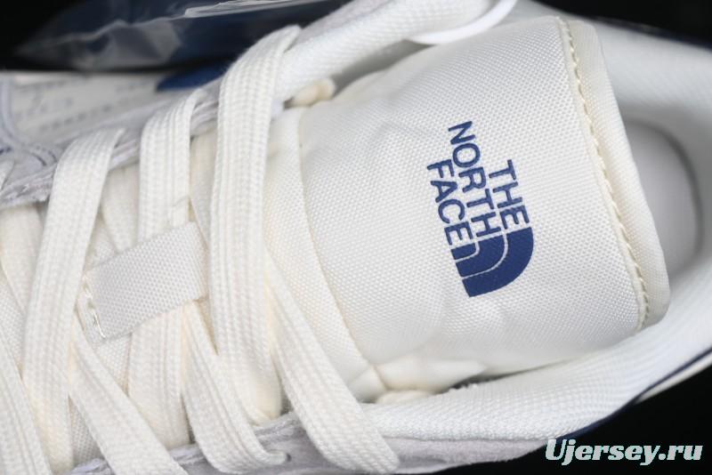 Nike Air Jordan 1 Low AJ1 The North Face Collaboration - Custom High-End Retro Basketball Shoes with Blue Swoosh - DM9188-010