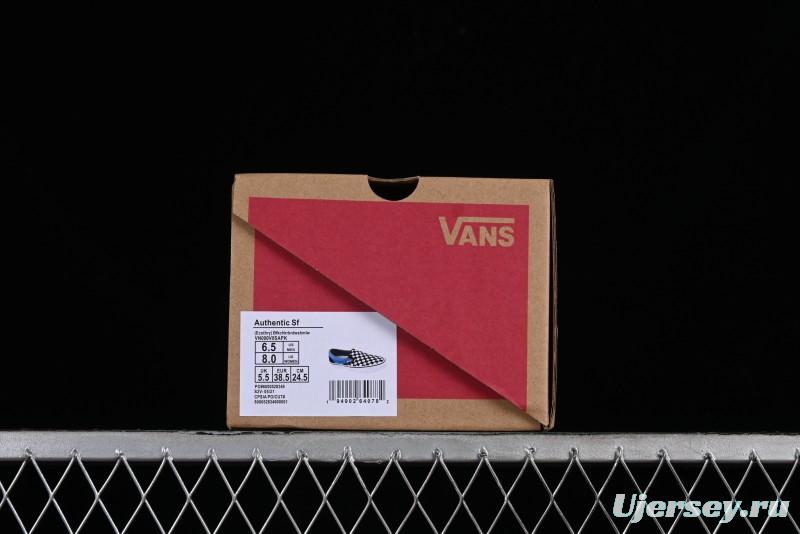 Vans Slip-On x Liberaiders Origami Checkerboard Low-Top Casual Sneakers - VN000V0SAPK