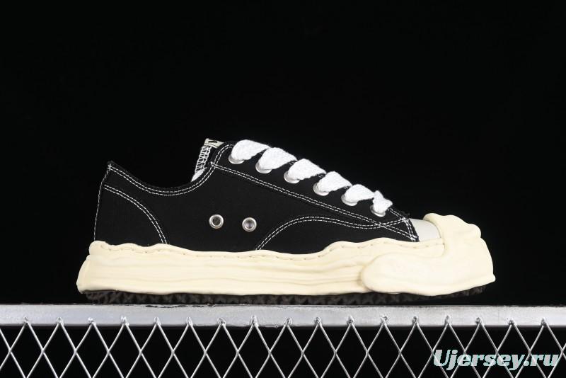 Wayne MMY Original Sole Leather Low Sneaker with Deconstructed Ice Cream Sole - W.E5