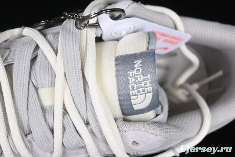 Nike Air Force 1 '07 Low The North Face Collaboration Silver Swoosh Drawstring Casual Sneakers - DM6688-016