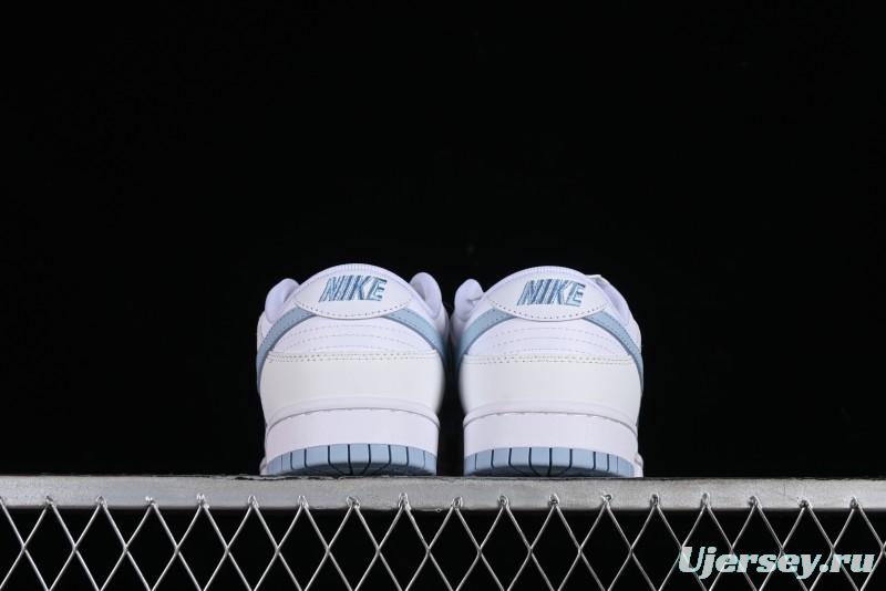 Nike SB Dunk Low Light Blue White Skateboarding Shoes - DV0831-109