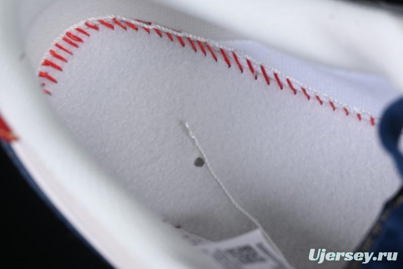 Nike Air Force 1 '07 Low Year of the Snake Limited Edition Grey Blue Red Pig Leather Low-Top Casual Sneakers - XZ2025-666