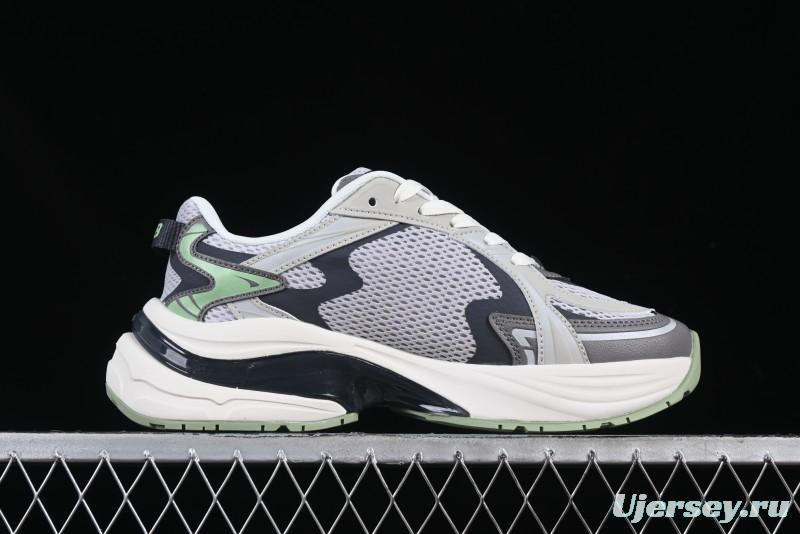 New York Yankees MLB Bigball Chunky Curve Thick Sole Casual Running Shoes - 3ARNSPL4N50GRS