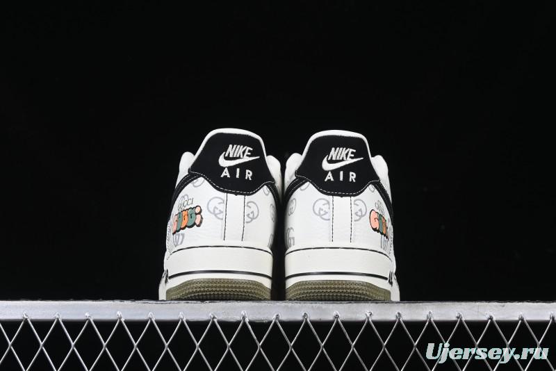 Nike Air Force 1 '07 Low Gucci Collaboration Classic Pattern Low-Top Casual Sneakers - CH6336-516