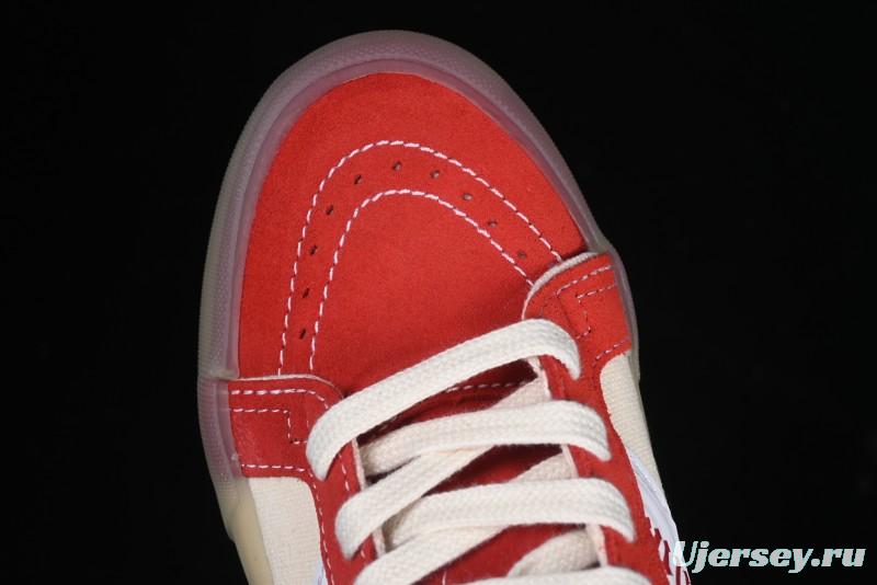 Palm Angels x Vans Sk8-Mid Mid-Top Casual Skate Shoes with Vintage-Inspired Design - VN000CRPGRN