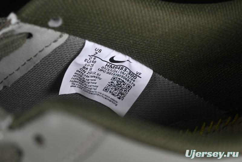 Nike Air Force 1 '07 Low Casual Sneakers with Full-Length Air Cushion - HM9483-300