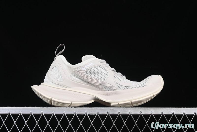 Balenciaga Circuit Lightweight Distressed Print Round-Toe Fashion Casual Sneakers - WFLGY2000