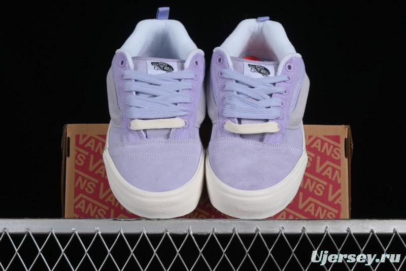 Vans Knu-Skool VR3 LX Low-Top Retro Sneakers in Dusty Purple - VN0009QCB9P