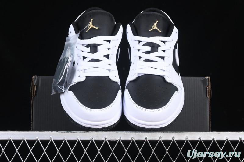 Nike Air Jordan 1 Low AJ1 Reverse Panda Low-Top Lifestyle Basketball Shoes - 553560-172