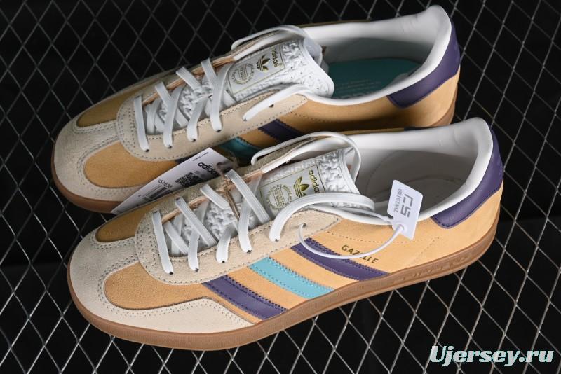 Adidas Originals Gazelle Indoor IG1636 Retro Casual Low-Top Sneakers with Non-Slip and Wear-Resistant Sole