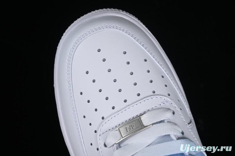 Nike Air Force 1 '07 Low Triple Color Gradient Minimalist Hand-Drawn Casual Sneakers - CW2288-951