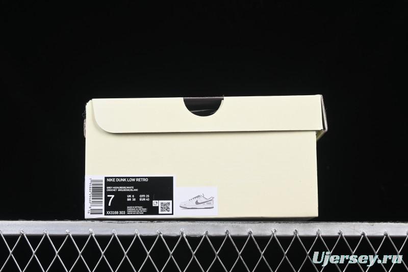 Nike SB Dunk Low Supreme Anniversary Customized Casual Skate Shoes with Double Mini Swoosh - XX3168-303