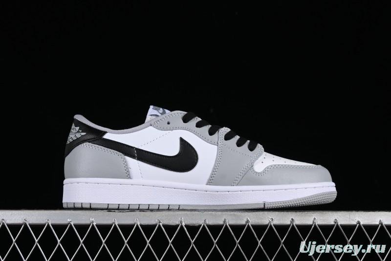 Nike Air Jordan 1 Low AJ1 Grey Black Low Top Casual Sneakers - CZ0790-110