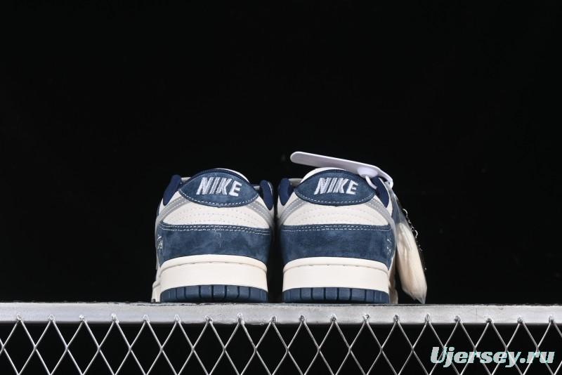 Nike SB Dunk Low Stussy Anniversary Custom Low-Top Casual Skate Shoes - DM6868-030