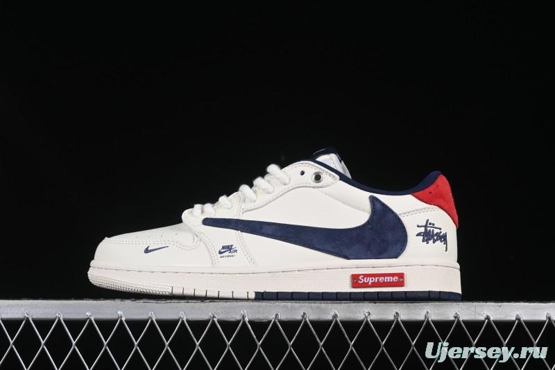 Nike Travis Scott x Fragment Design x Air Jordan 1 Low OG SP AJ1 Low Top Casual Sneakers - SJ2068-147