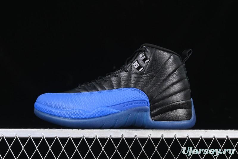 Nike Air Jordan 12 Retro Basketball Shoes with Game Royal Colorway - 130690-014