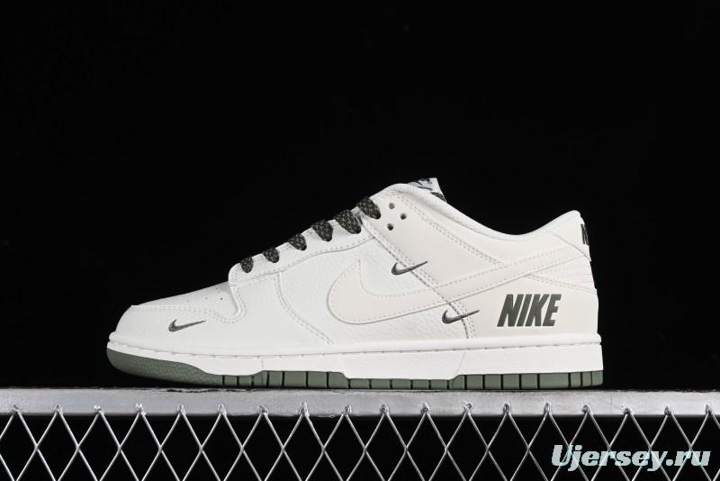 Nike SB Dunk Low Collaboration Triple Swoosh Military Green Low-Top Casual Skateboarding Shoes - NK5639-323