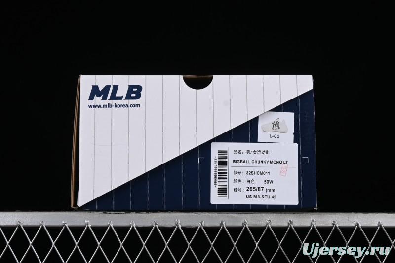 MLB Bigball Chunky Mono New York Yankees Thick Sole Casual Sneakers - 32SHCM01150W