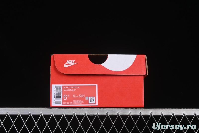 Nike Classic Cortez Leather Retro Running Shoes - HQ3490-099