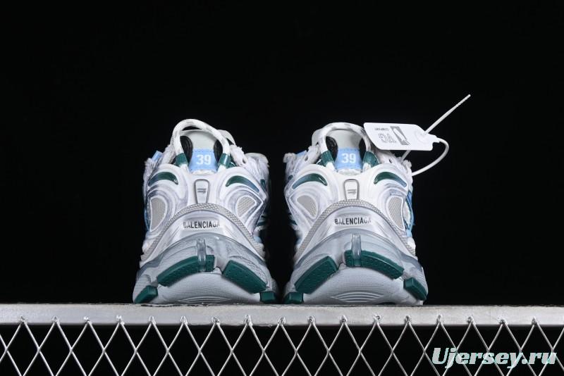 Balenciaga Runner Kith Four Color Retro Casual Shoes - W3RMU9034