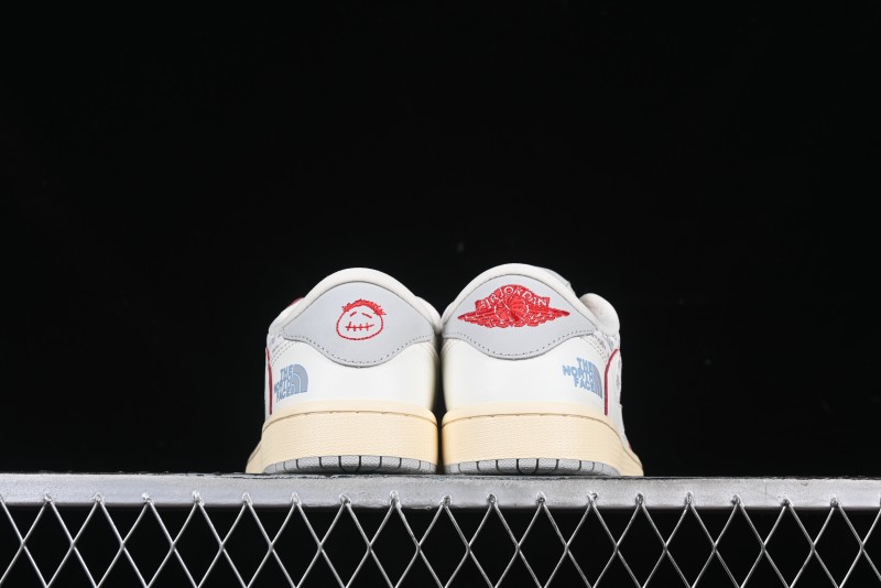 Nike Travis Scott x Fragment Design x Air Jordan 1 Low OG SP AJ1 Low Top Casual Sneakers - AG3702-808