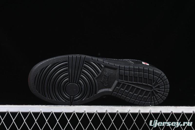 Nike SB Dunk Low Year of the Snake Limited Edition - Black Snake Anniversary High-End Custom Low-Top Casual Sneakers - CH8311-233