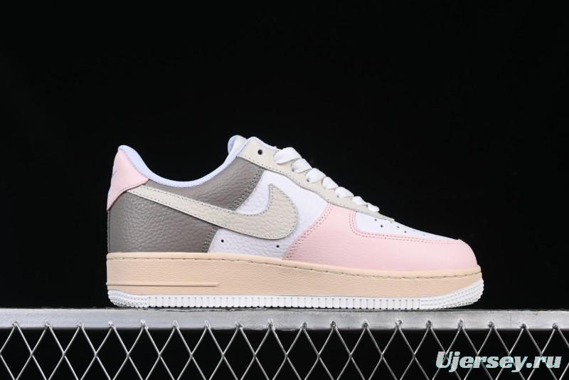 Nike Air Force 1 '07 Low Leopard Print Skeleton Custom Casual Sneakers - TY0103-222