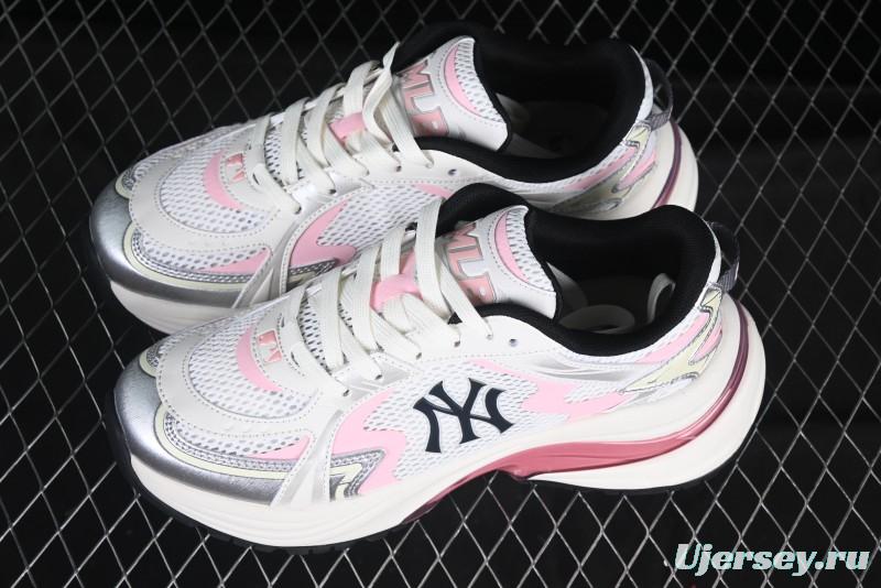 New York Yankees MLB Bigball Chunky Curve Thick Sole Casual Running Shoes - 3ARNSPL4N50PKS