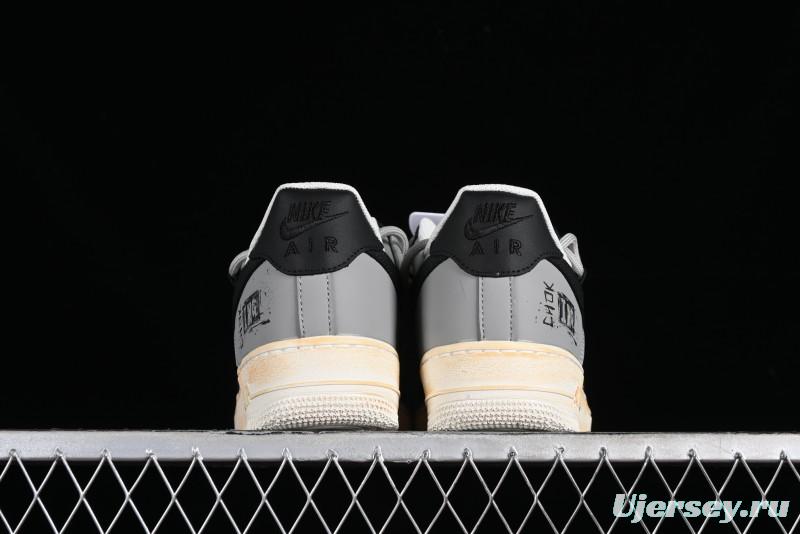 Nike Air Force 1 '07 Low Custom Hand-Painted Anime Theme Casual Sneakers with Strap - ZH0316-015