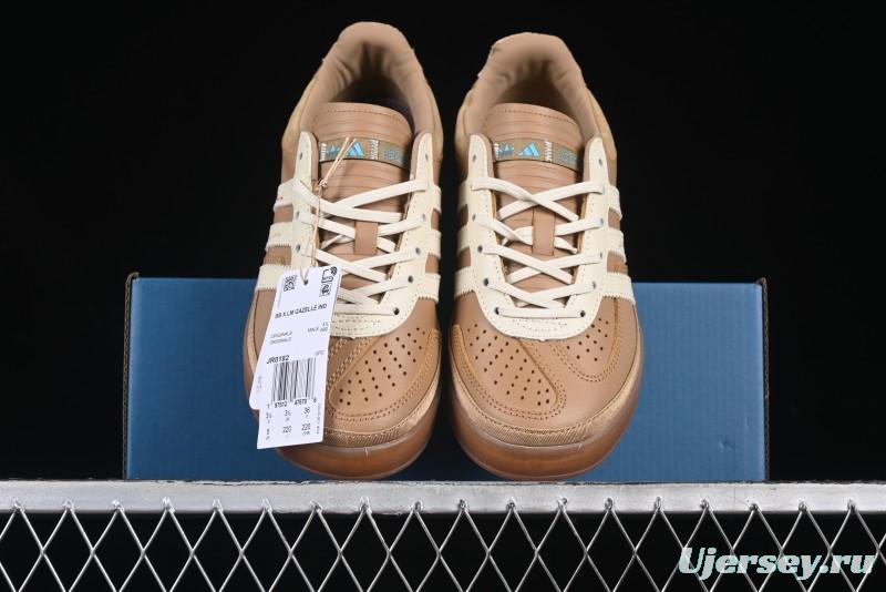 Adidas Gazelle Indoor JR0182 Bad Bunny x Lionel Messi Retro Low-Top Sneakers - JR0182