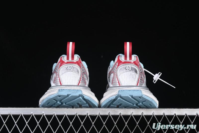 Balenciaga Phantom Sneaker 3XL Running Shoes with Transparent Heel Strap - W3XCH1614