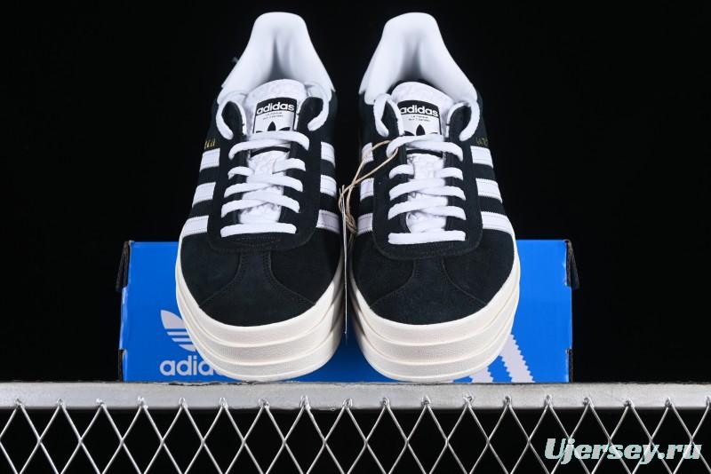 Adidas Originals Gazelle Bold HQ6912 Low-Top Sneakers with Thick Sole for Casual Wear Anti-Slip and Durable - HQ6912