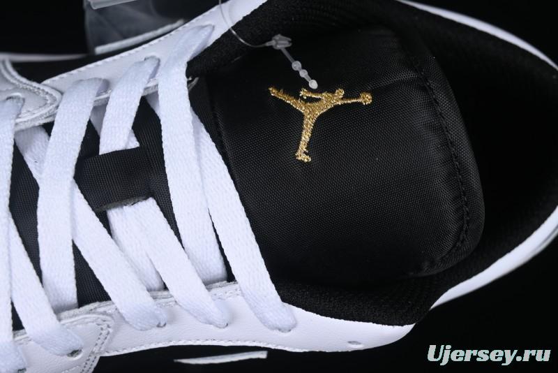 Nike Air Jordan 1 Low AJ1 Reverse Panda Low-Top Lifestyle Basketball Shoes - 553560-172